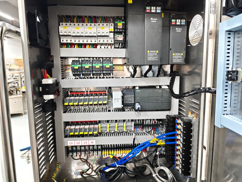 Electrical Control Cabinet for HVE-FRT Fixed Vacuum Emulsifying Mixer