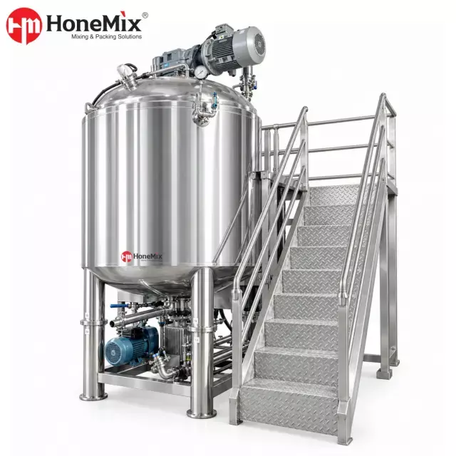 Honemix-Vacuum-Homogenizer-Emulsifier-Mixer-Complete-System-Main-Configuration