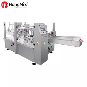 HONEMIX-Automatic-Stand-Up-Pouch-Filling-And-Sealing-Machine