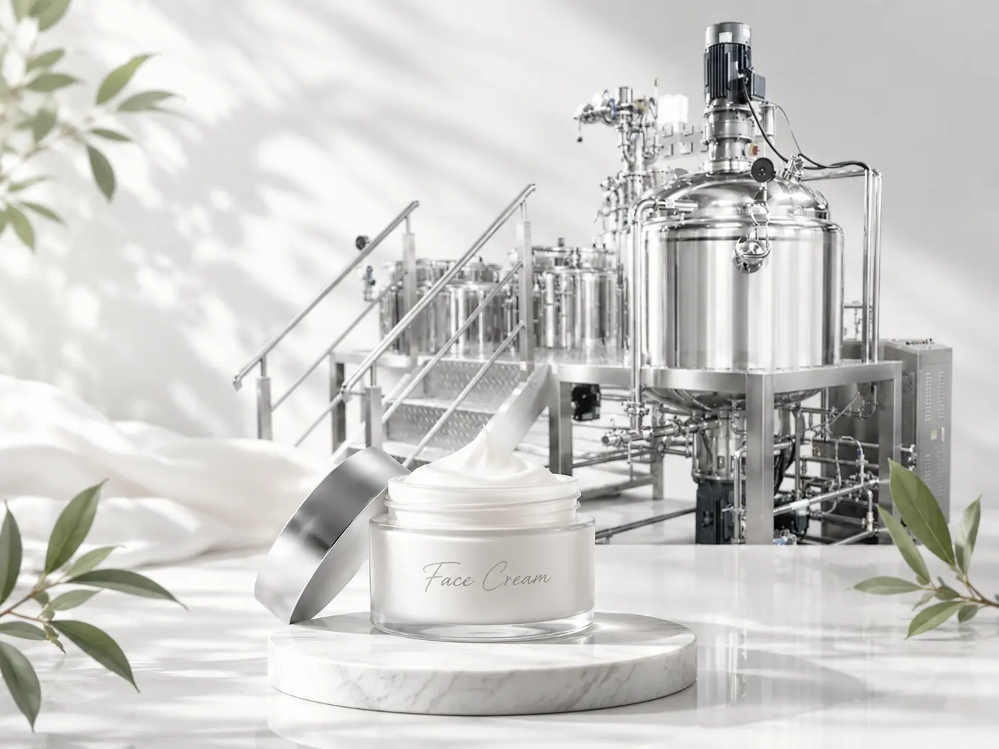 Poland Skincare Cream Production Line Project