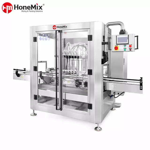HONEMIX-M&aacute;quina-de-llenado-de-pist&oacute;n-autom&aacute;tica