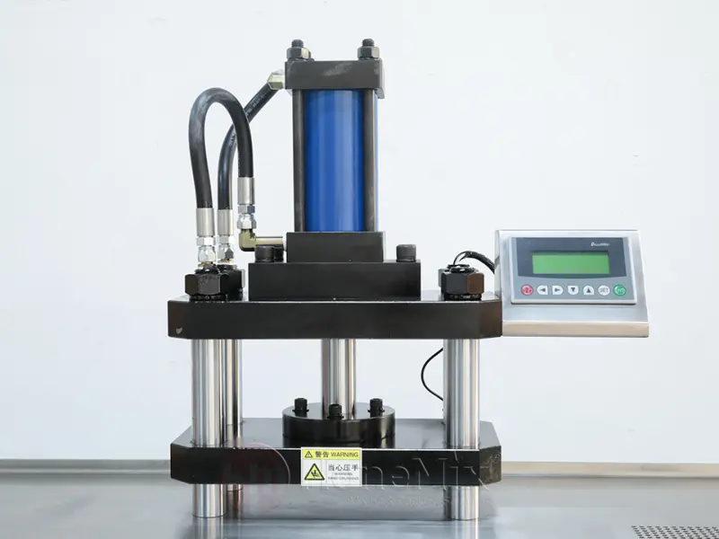 Four-Column Hydraulic Pressing Structure For Eyeshadow And Compact Powder