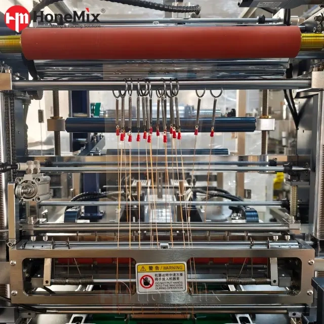 Internal Mechanical Structure Of The HY-330A Automatic Cello Wrap Machine
