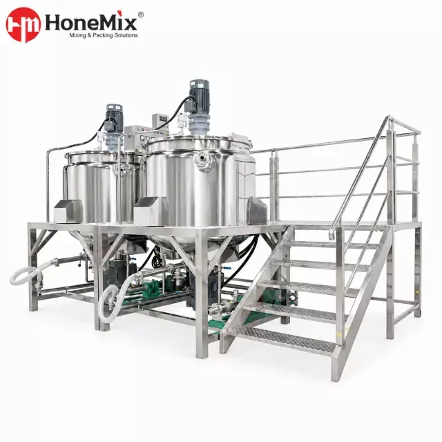 Honemix-SUS316L-Hygiene-Grade-Liquid-Homogenizer-Mixer
