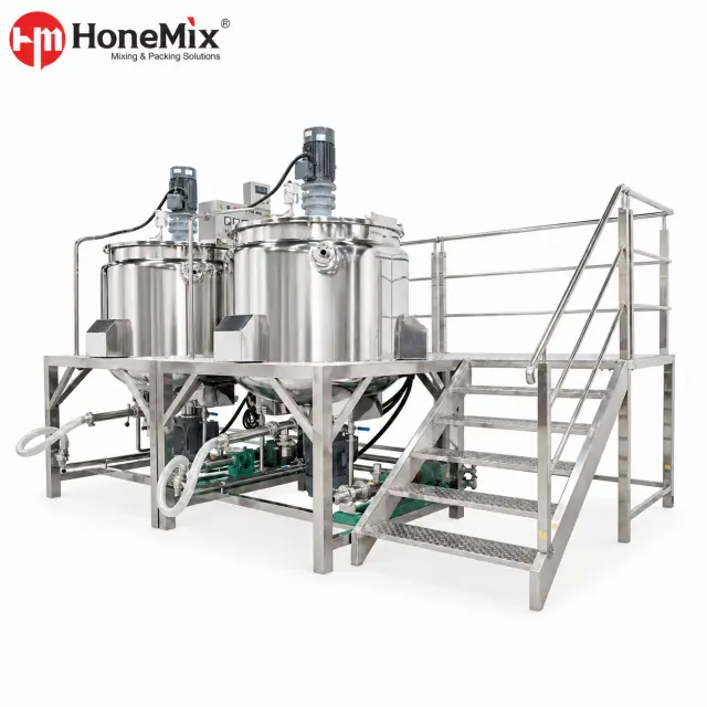 Honemix-SUS316L-Hygiene-Grade-Liquid-Homogenizer-Mixer