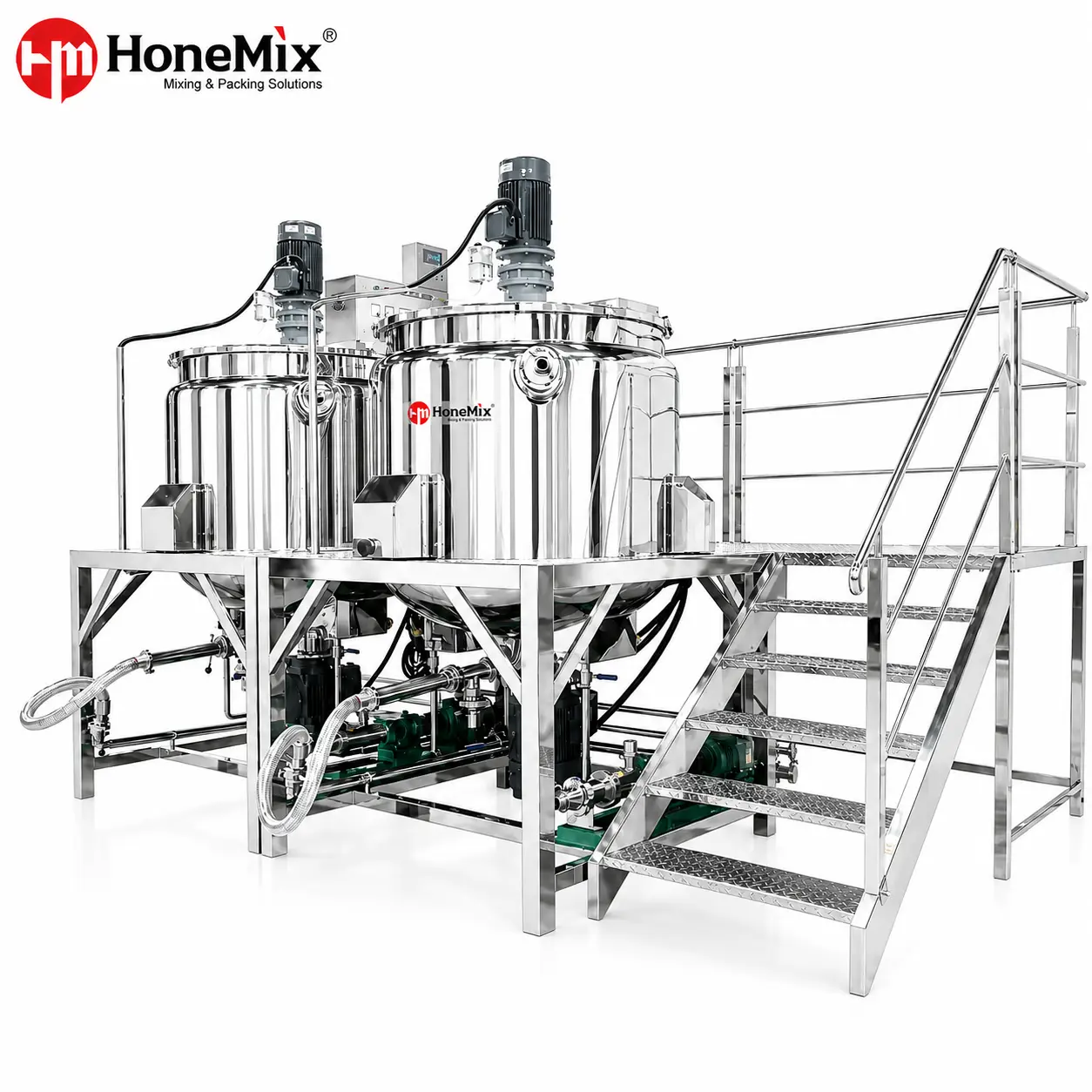 Honemix-SUS316L-Hygiene-Grade-Liquid-Homog&eacute;n&eacute;isateur-Mixer