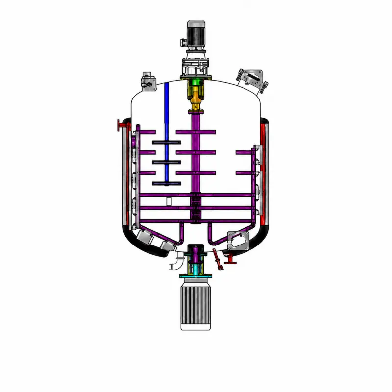 Single Way Mixing Internal Circulation