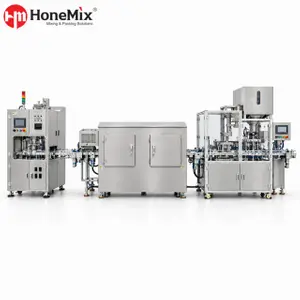 HY-CGL Automatic 12-Head Lip Balm Filling & Cooling Line