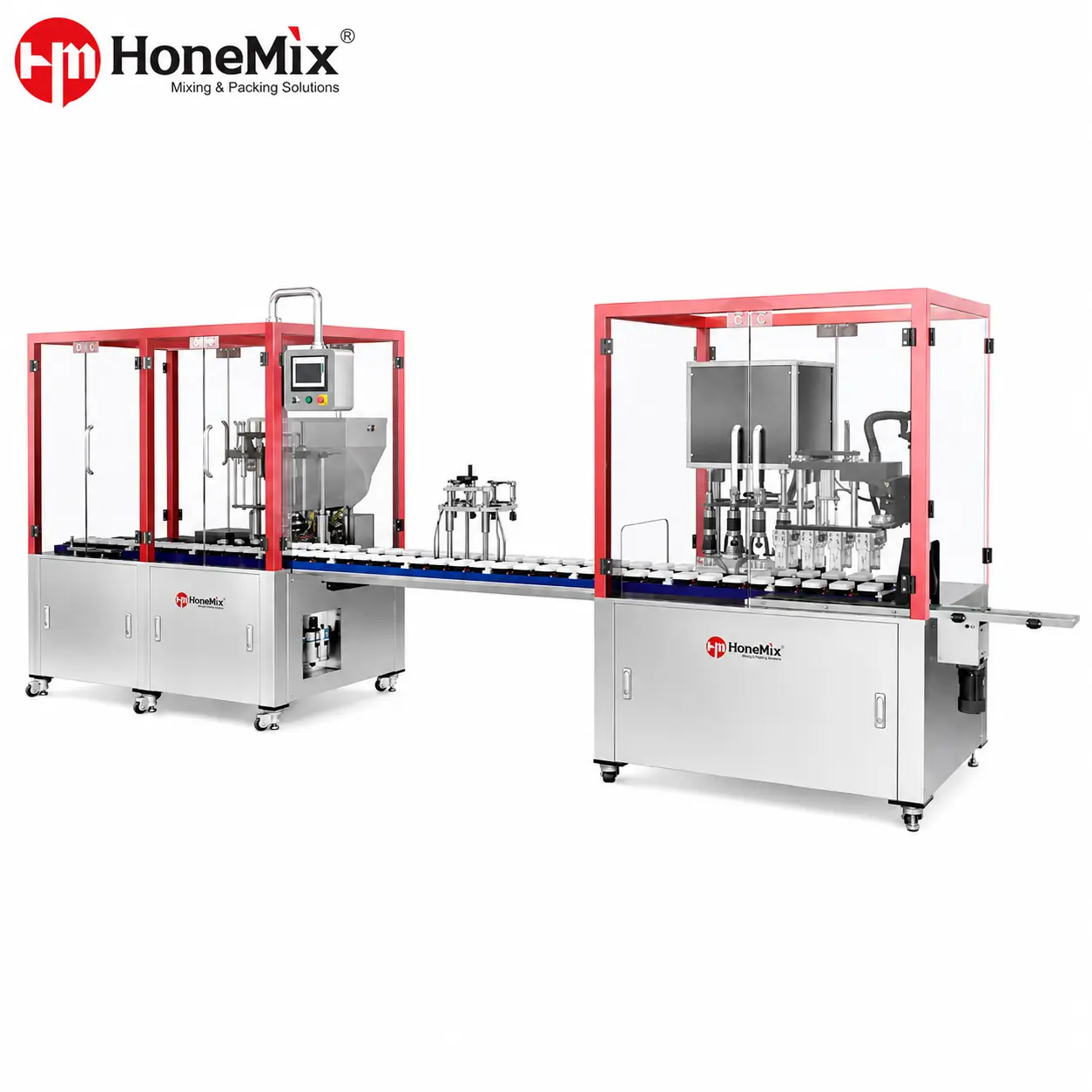 Honemix-Ligne-de-remplissage-de-cycle-de-liquide-et-cr&egrave;me-Machine-compl&egrave;te