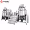 Hydraulic Lifting Vacuum Emulsifying Mixer With Dual Auxiliary Tanks