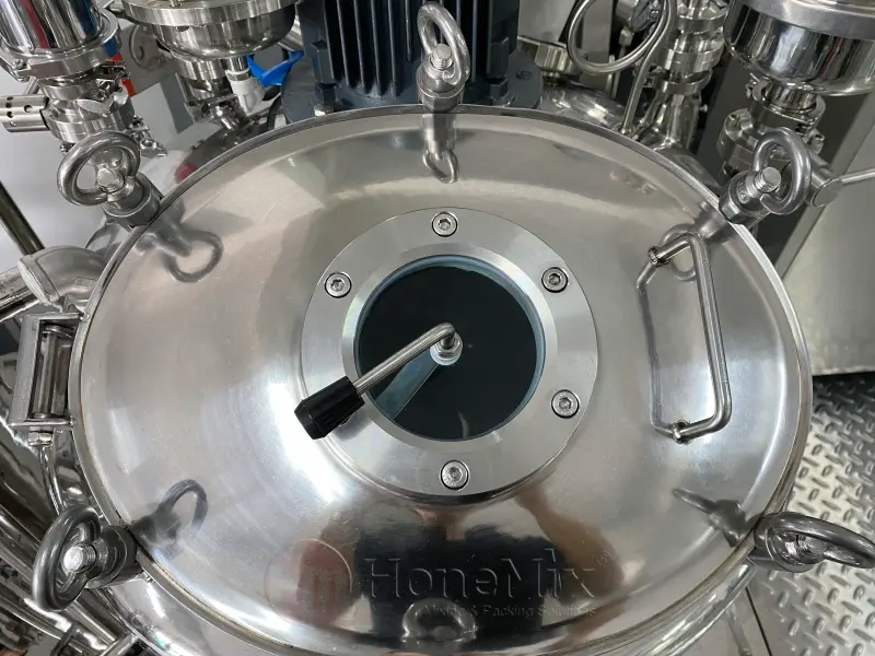 Stainless Steel Emulsifying Pot Interior For Cream Mixing