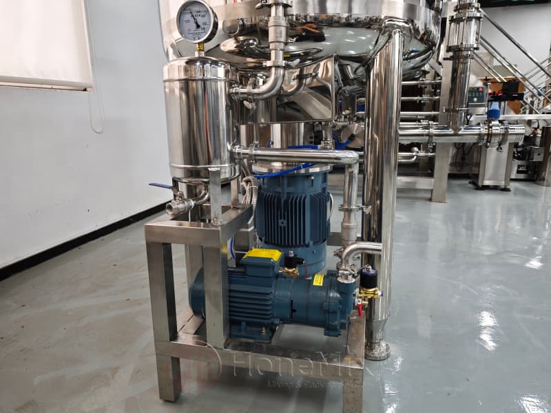 Vacuum Pump System for HVE-FRT Fixed Vacuum Emulsifying Mixer