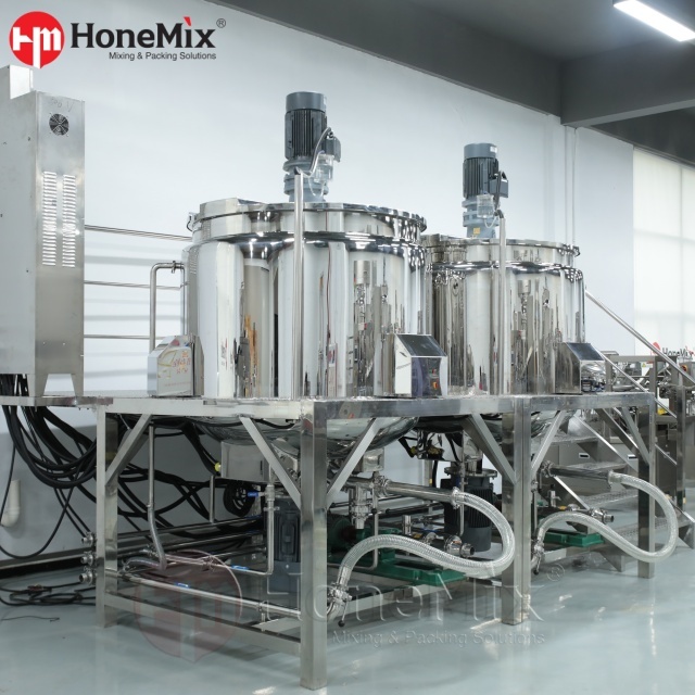 Hygiene Grade SUS316L Double Jacket Liquid Homogenizer Mixer
