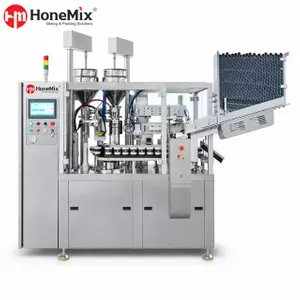 Llenadora y selladora de tubos autom&aacute;tica servocontrolada HY-A600