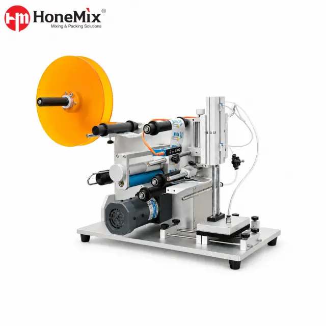 Semi-Automatic Perfume Labeling Machine