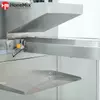 Automatic powder feeding chute for eyeshadow and pressed powder production