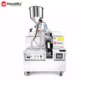 Honemix-M&aacute;quina-de-llenado-de-tubos-semiautom&aacute;tica-con-tolva