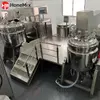 HCM-CH Custom Vacuum Emulsifying Mixer With Hydraulic Lift And Control Cabinet